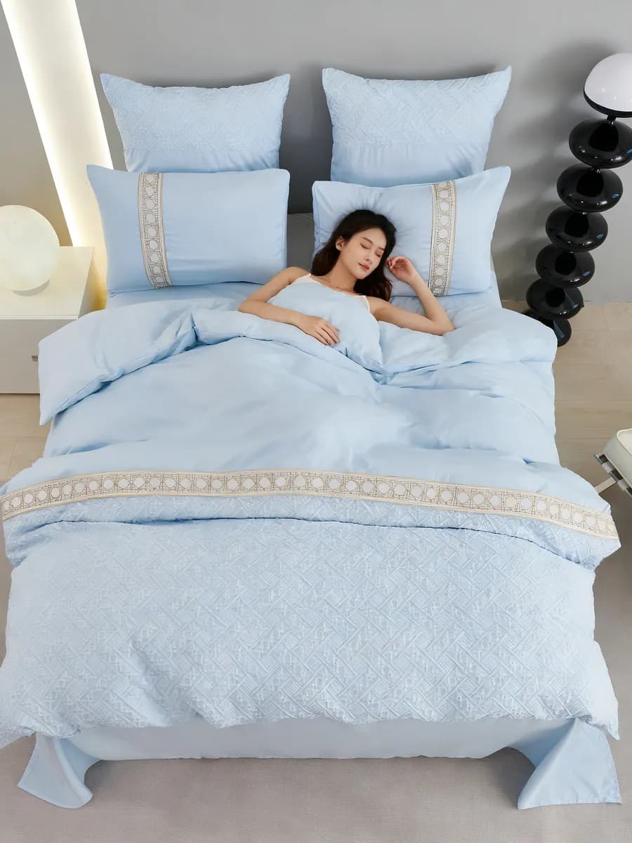 Постельное белье 2.0 Cатин Жаккаpд AK-003