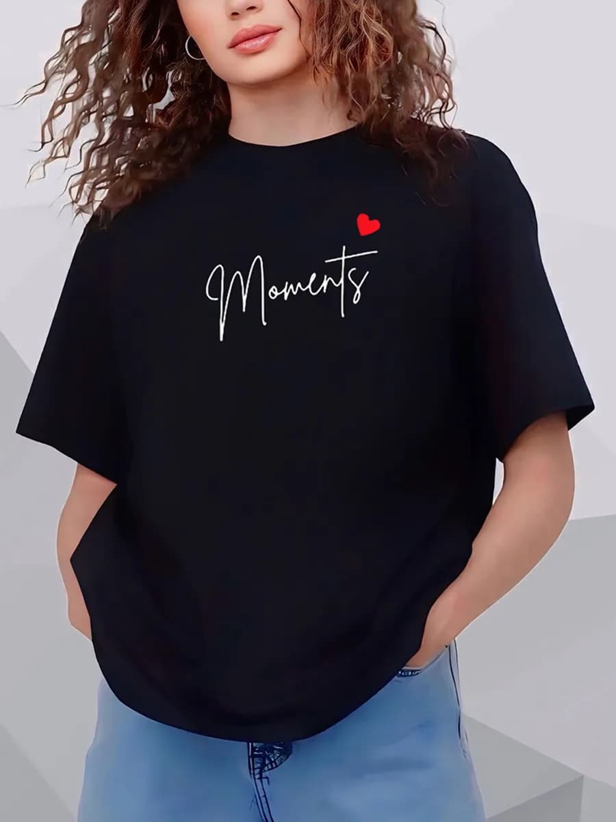 футболка оверсайз с принтом