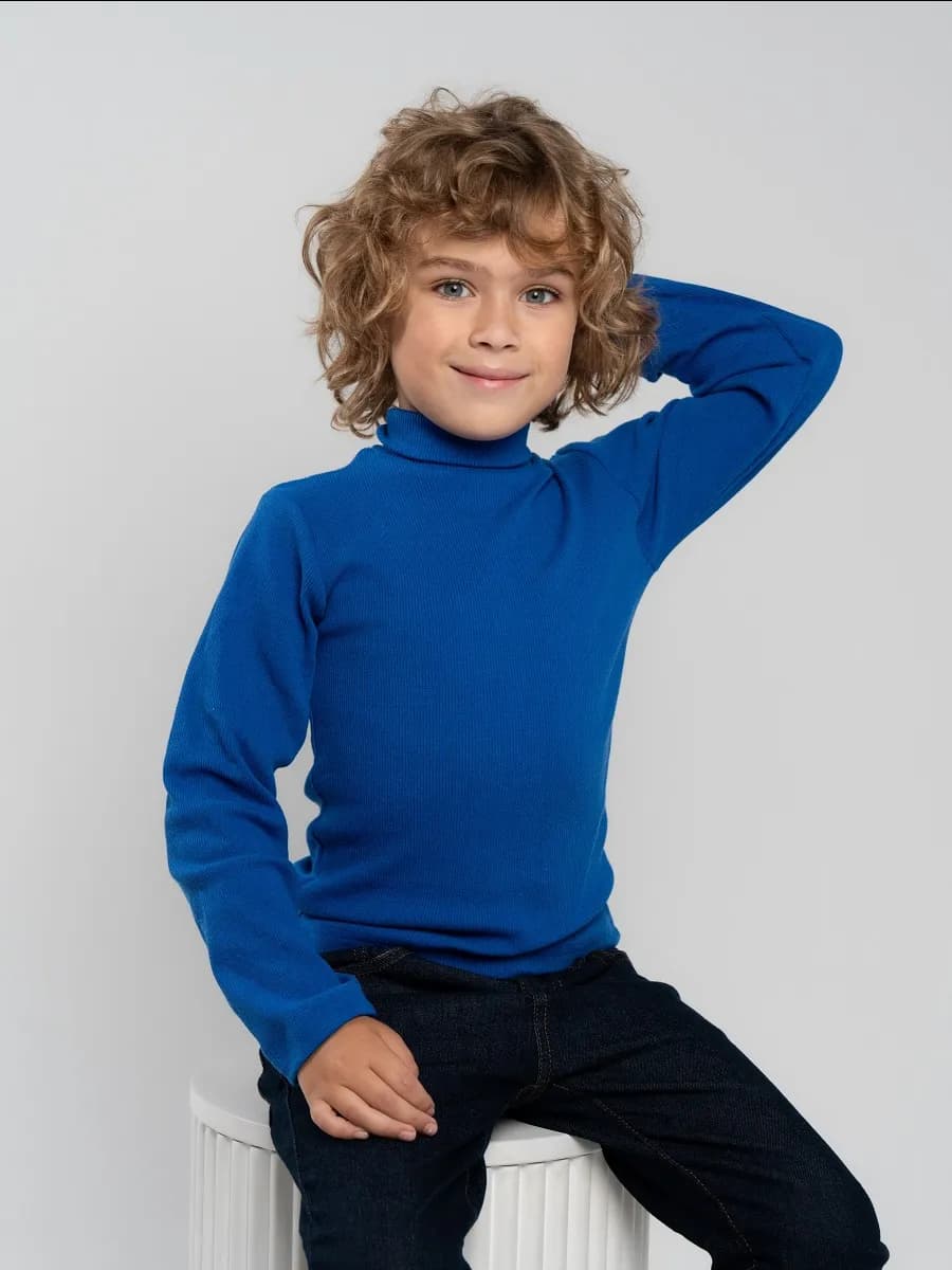 Джемпер с горлом для мальчиков - фото 1
