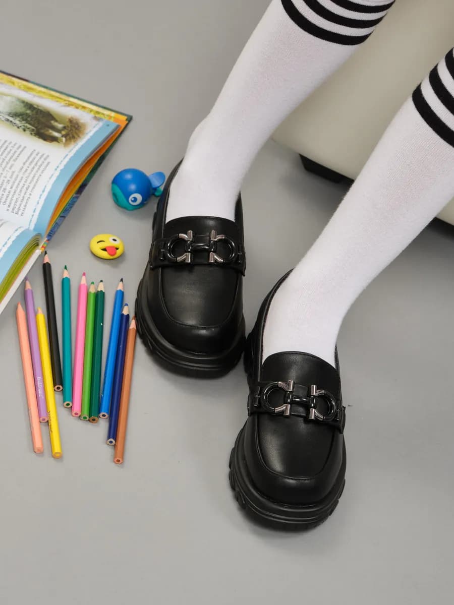 Школьные туфли мери джейн лолита на платформе