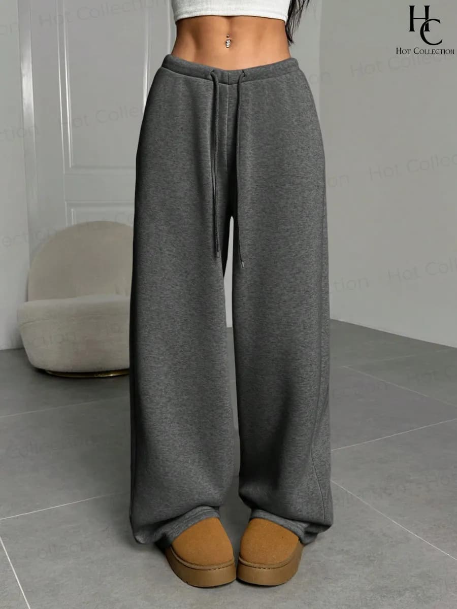 Спортивные брюки оверсайз трикотажные