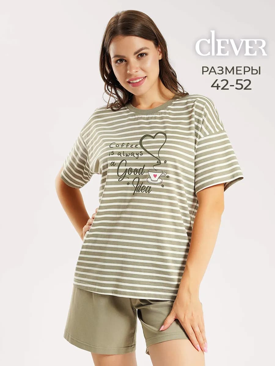 Домашний костюм с шортами