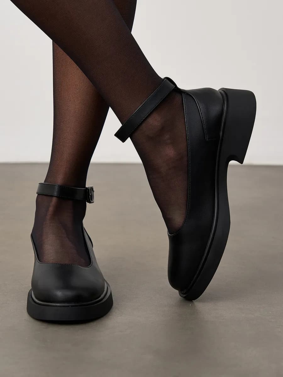 Туфли кожаные Мери Джейн