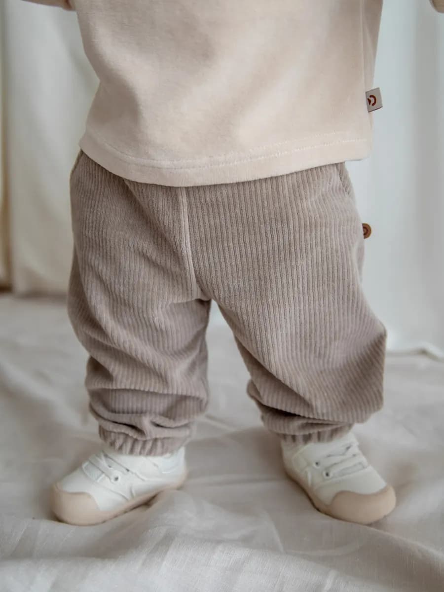 Брюки вельветовые для малышей - фото 1