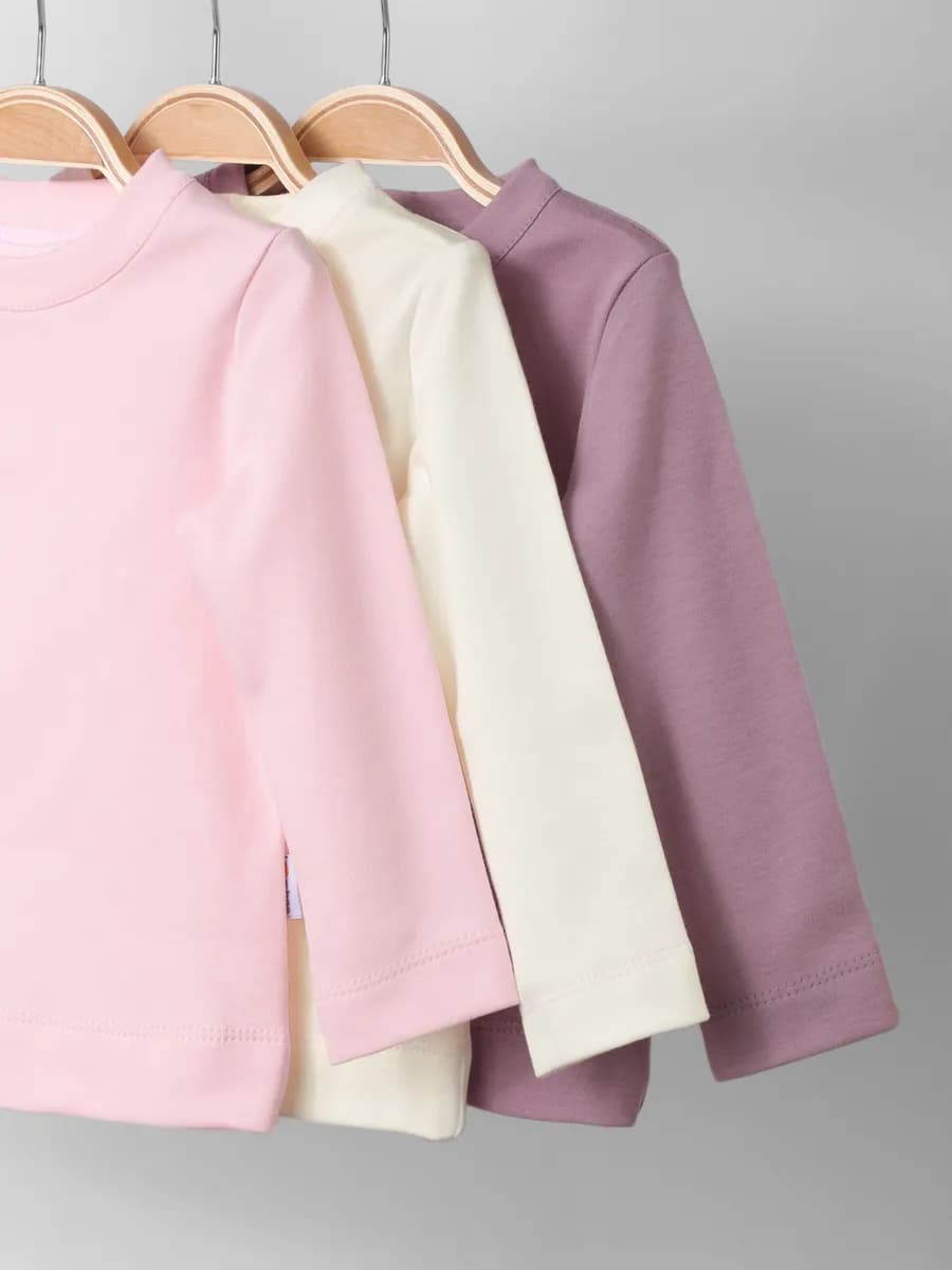 Кофта лонгслив детский набор 3 шт