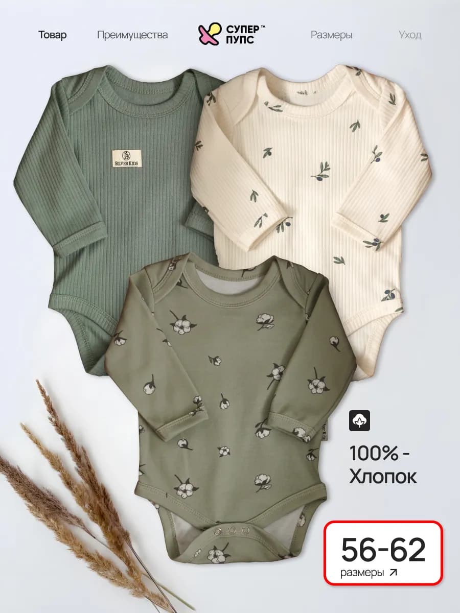 Боди для новорожденных
