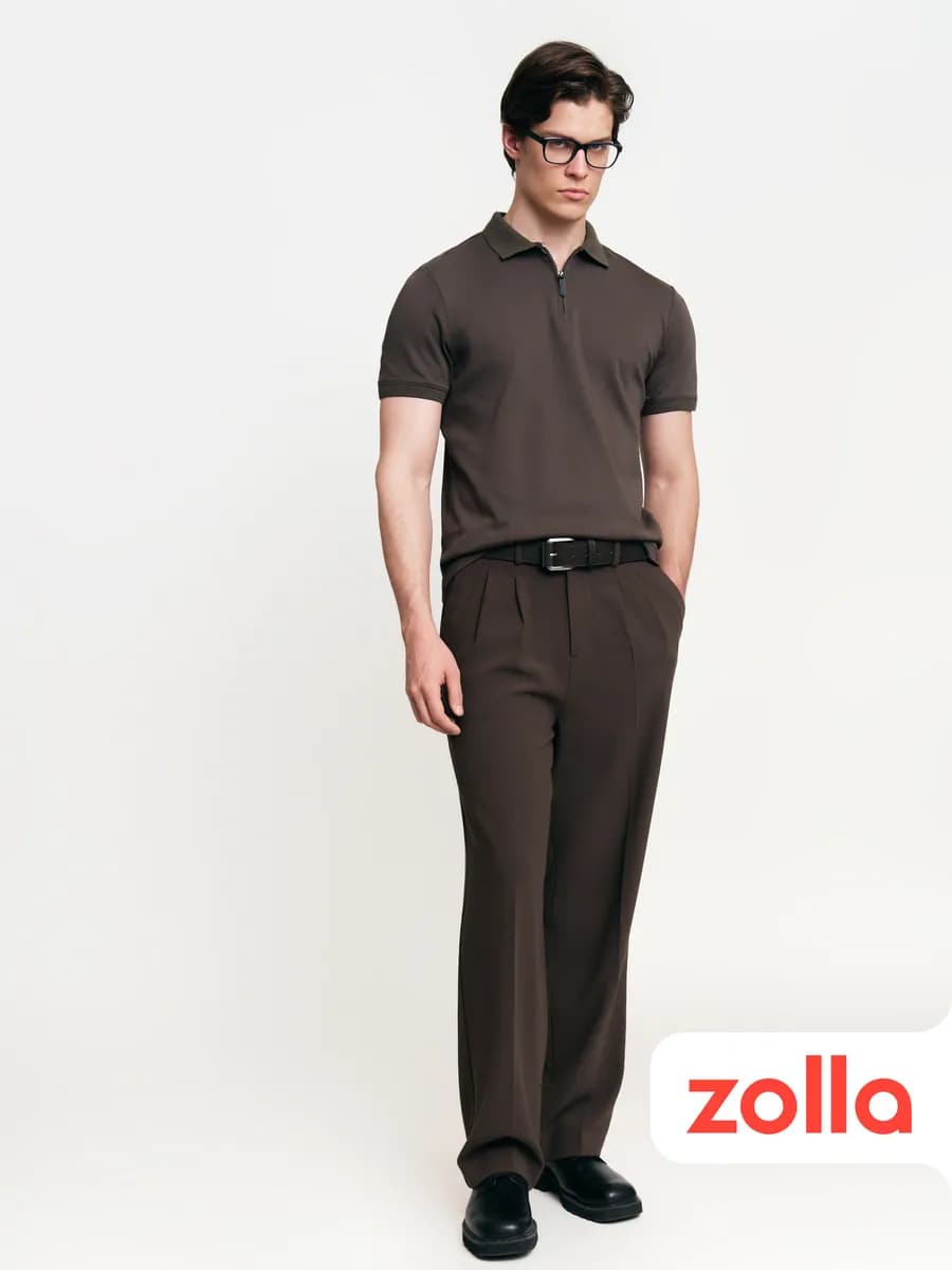 Мужские брюки на резинке со стрелками