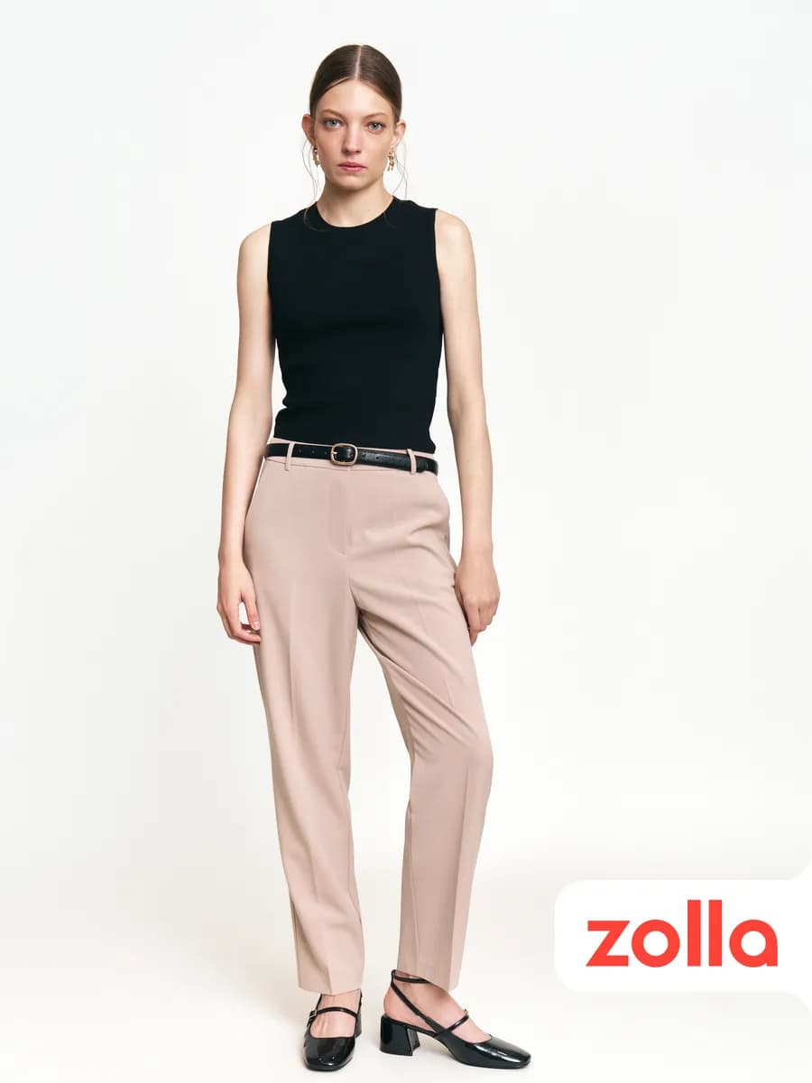 Женские брюки силуэта Slim