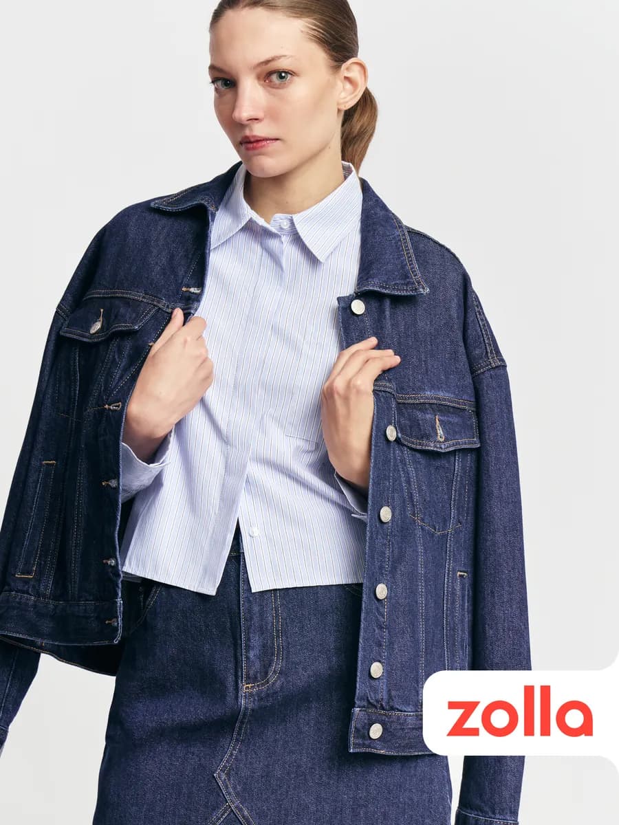 Короткая женская рубашка прямая