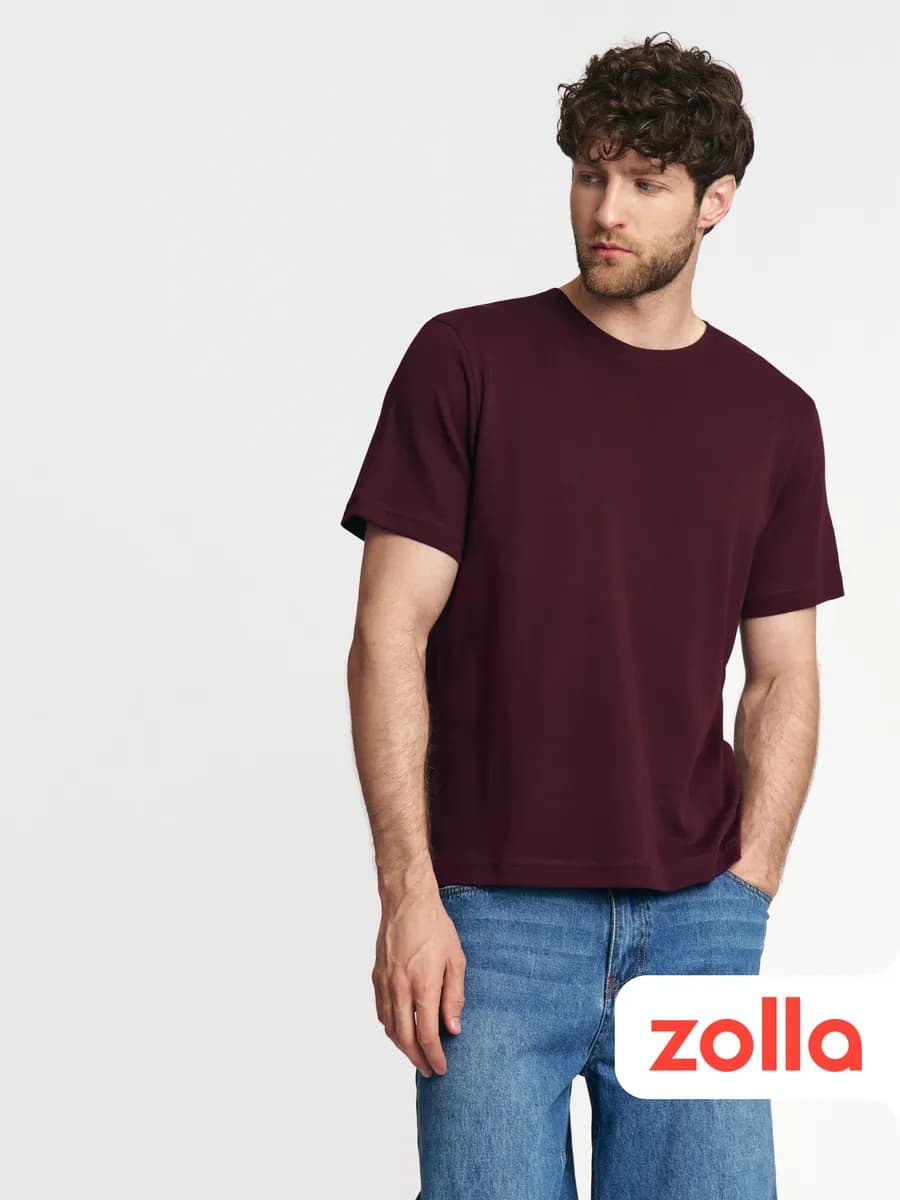 Мужская футболка из хлопка - фото 1