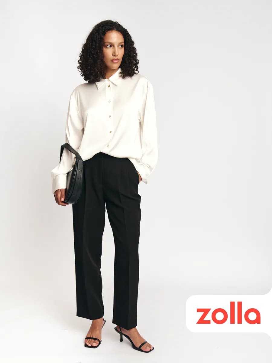 Женские брюки фасона Carrot со стрелками