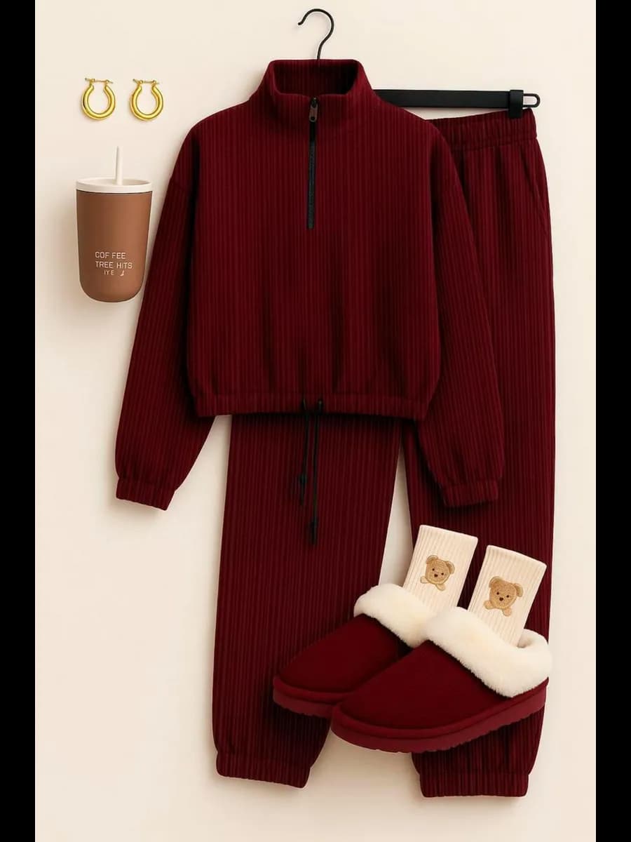 Спортивный костюм осенний вельветовый