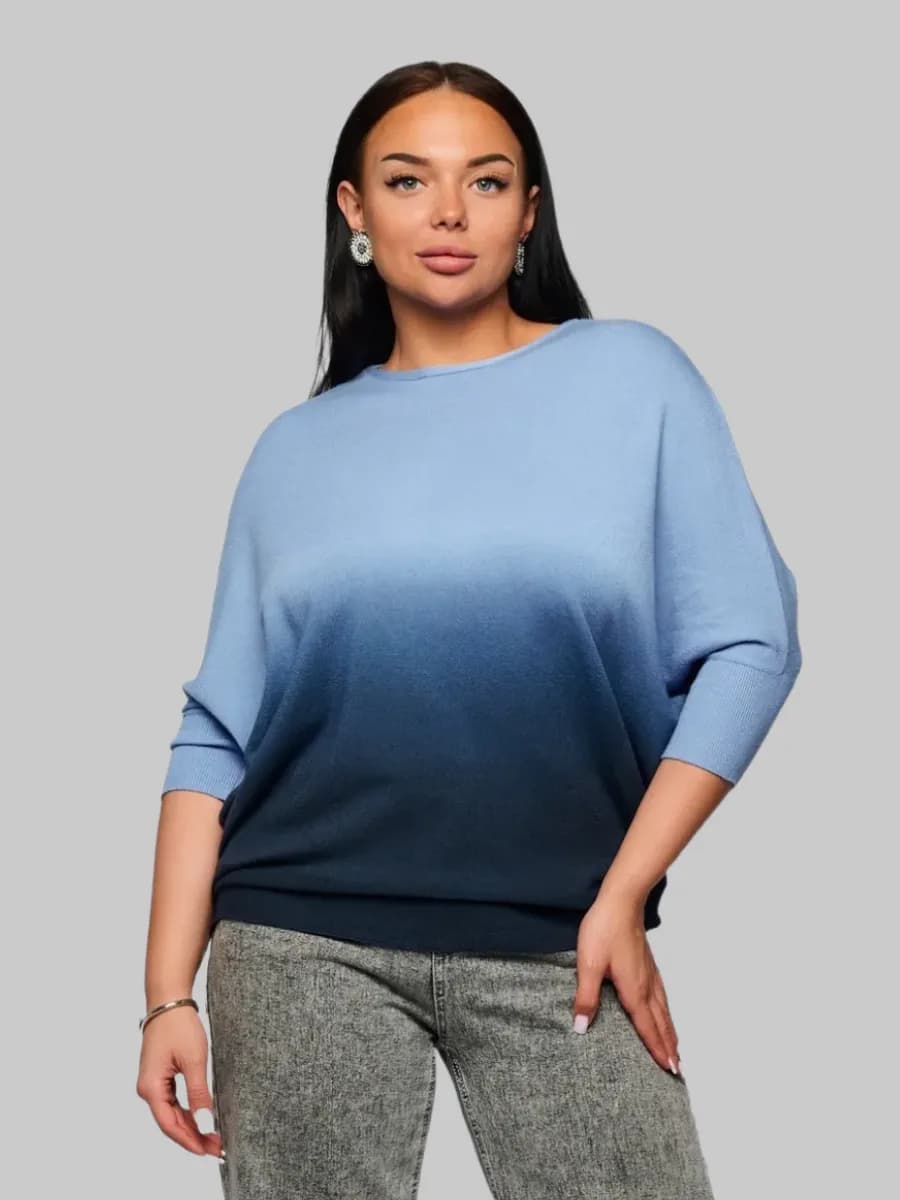 Джемпер цветной оверсайз