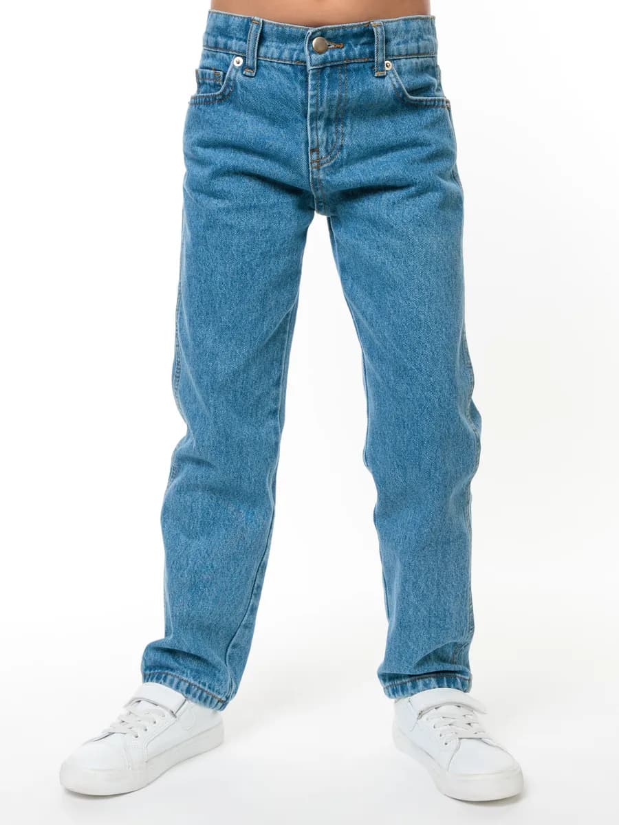 Джинсы детские базовые прямые