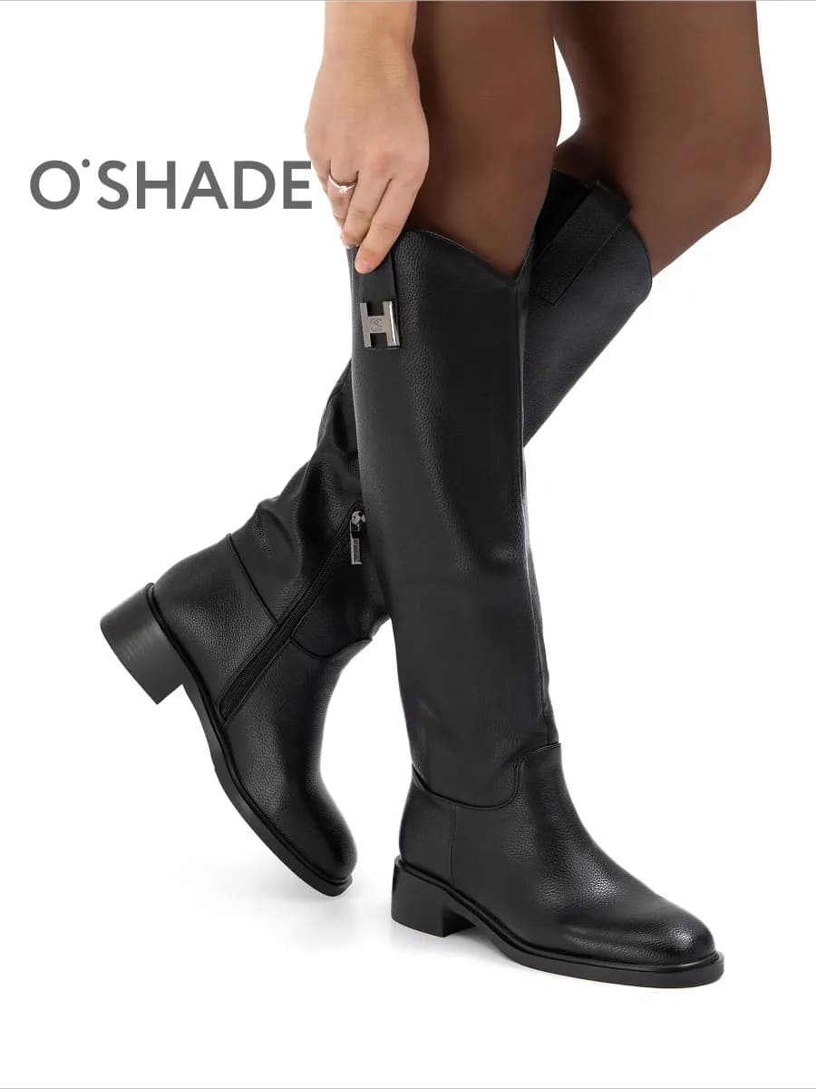 Сапоги высокие женские демисезонные