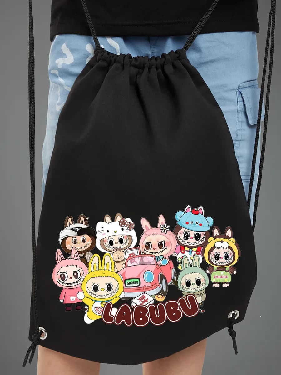 Мешок для обуви в школу LABUBU