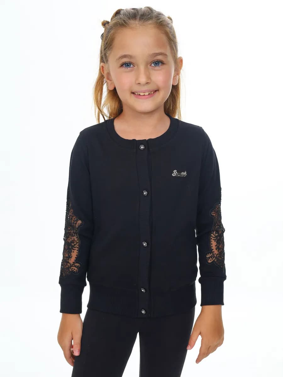 Школьный кардиган подростковый кофта на пуговицах