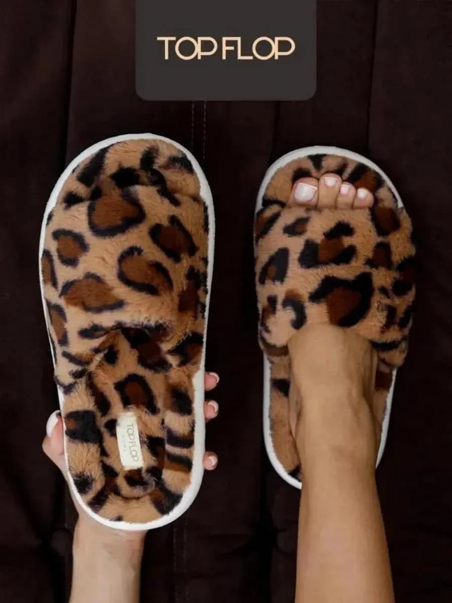 Тапочки домашние на платформе