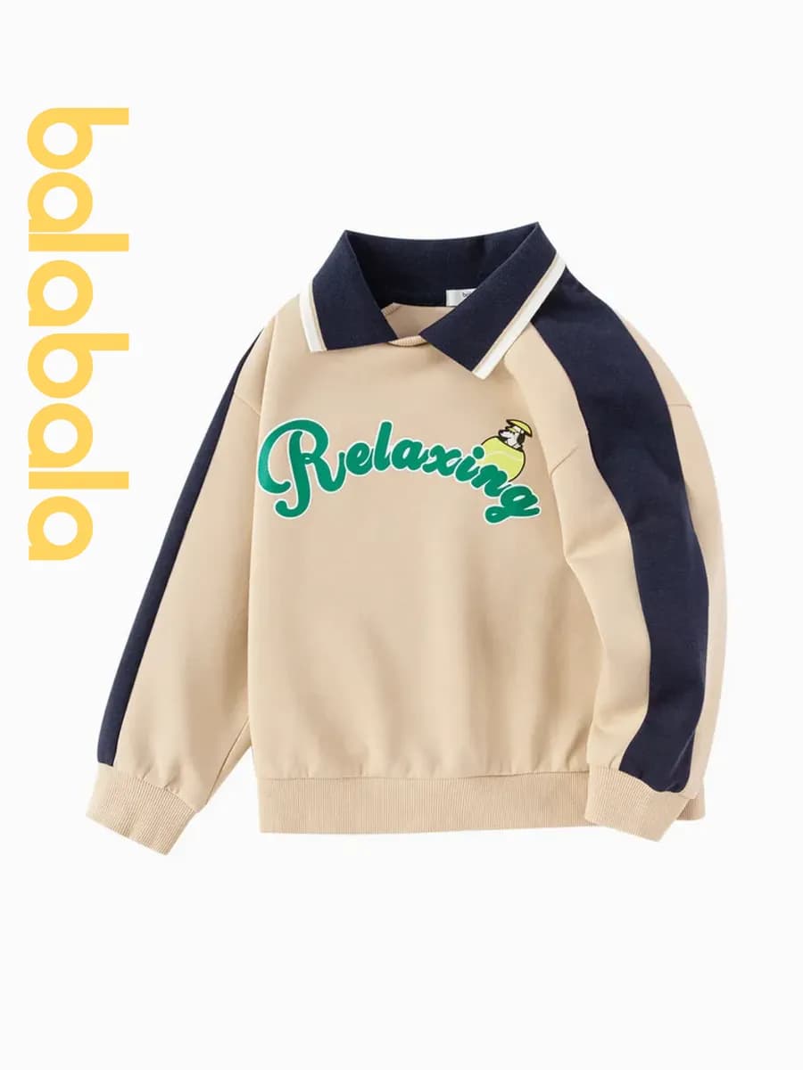 Толстовка оверсайз с отложным воротником