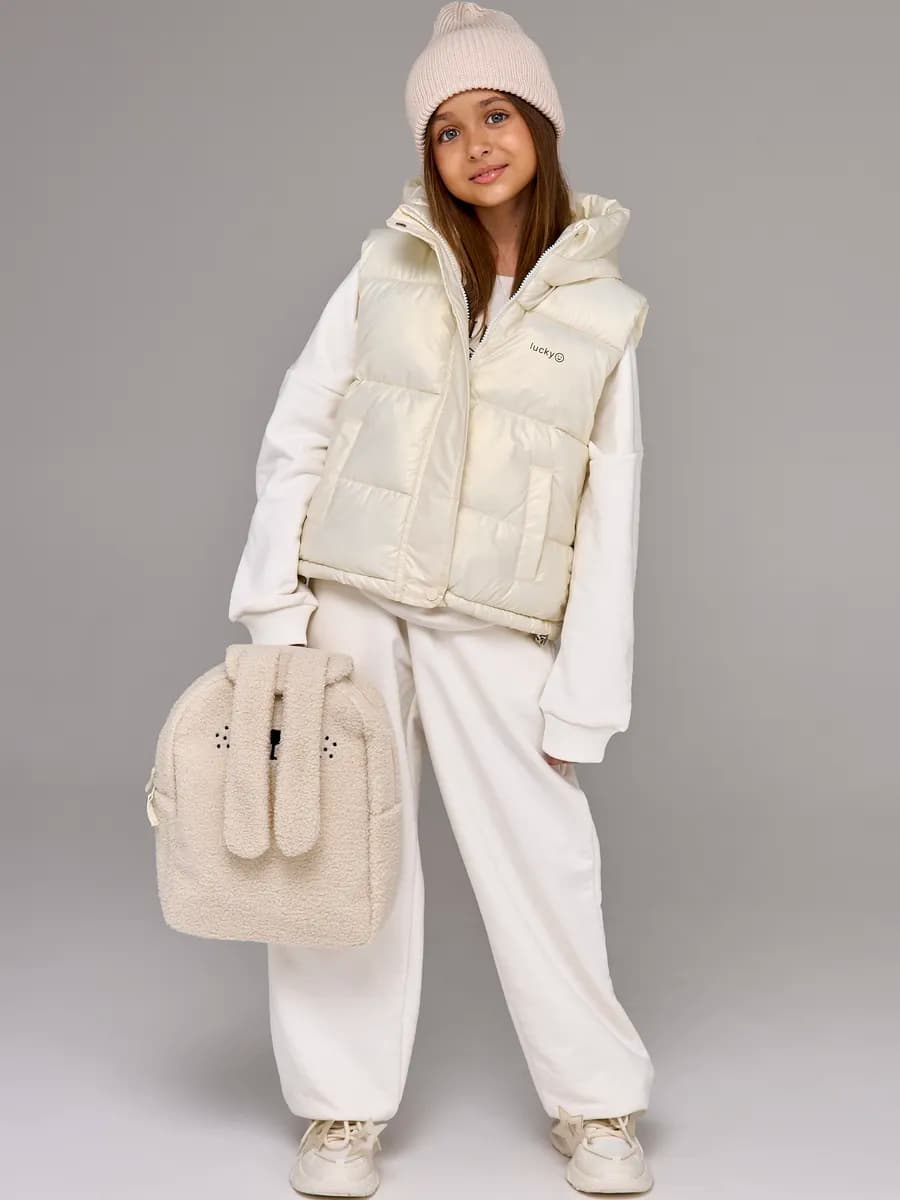 Жилетка детская утепленная безрукавка