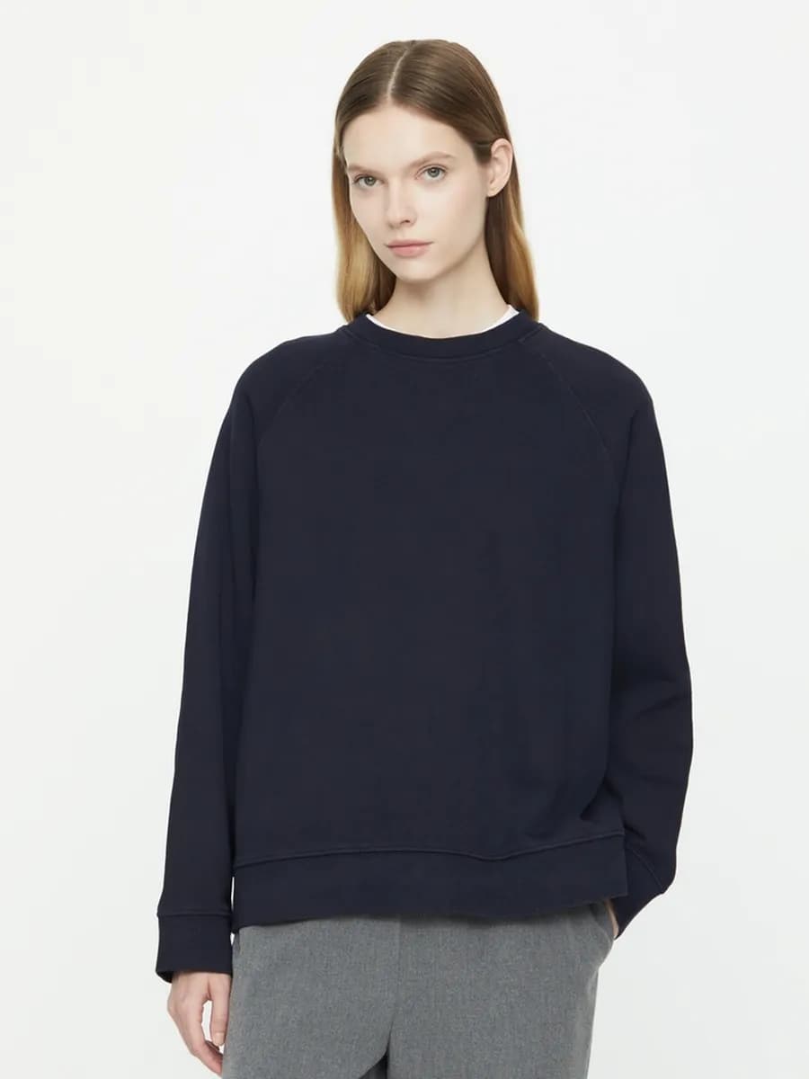 Свитшот оверсайз базовый