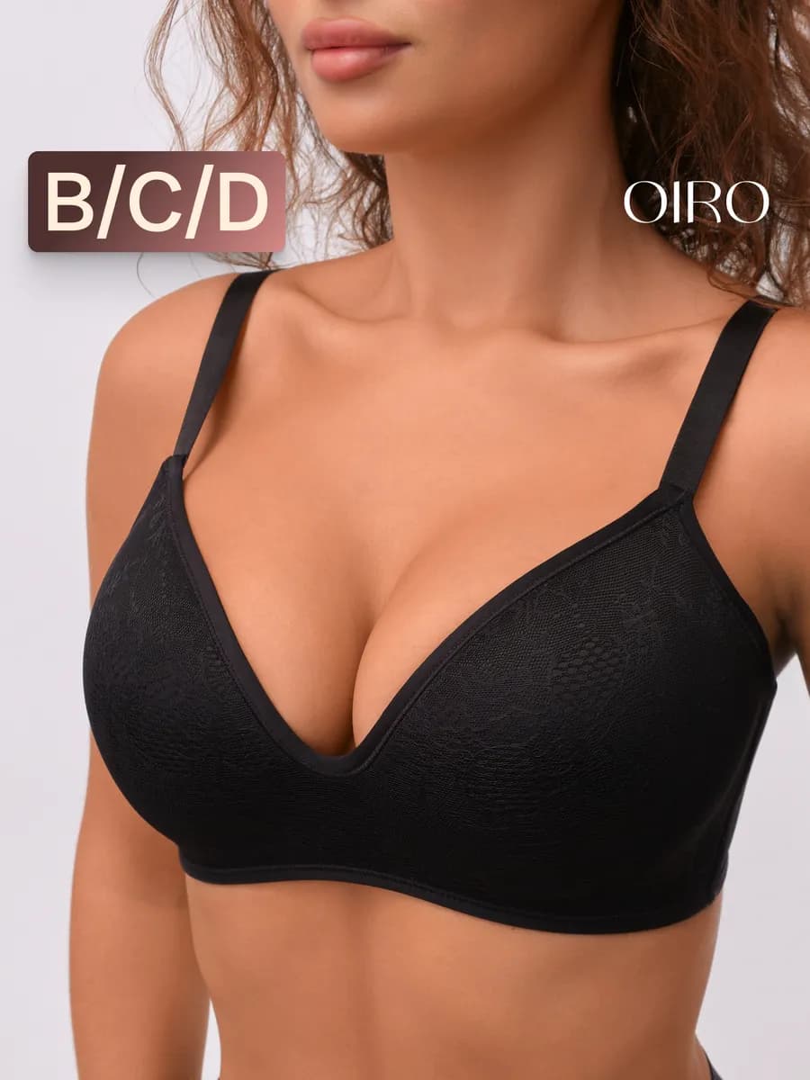 Бюстгальтер кружевной без косточек