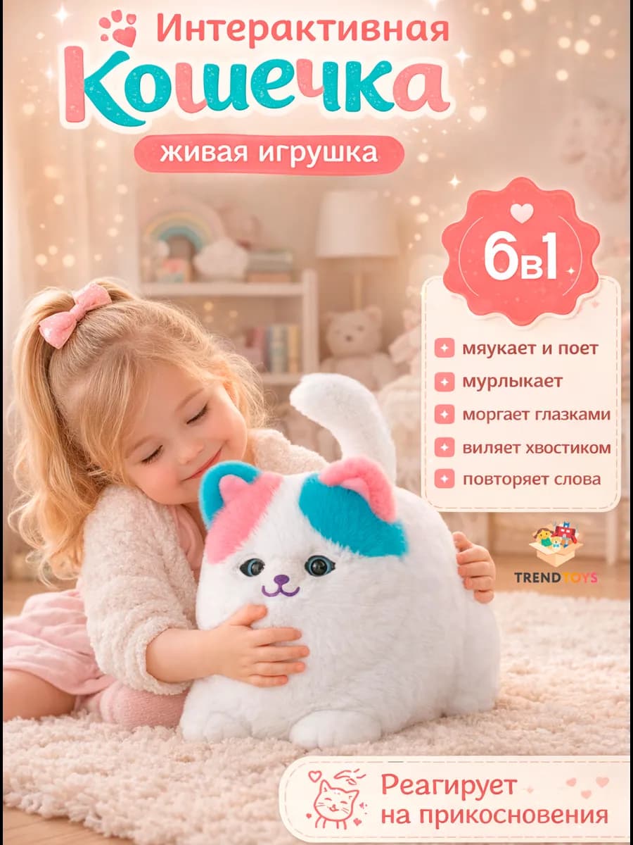 Интерактивная игрушка Кот