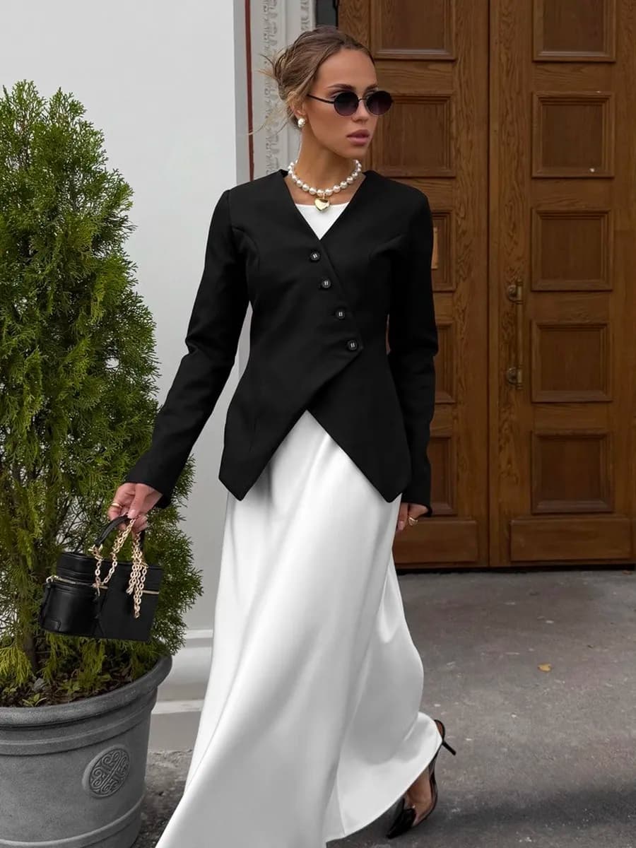 Пиджак приталенный