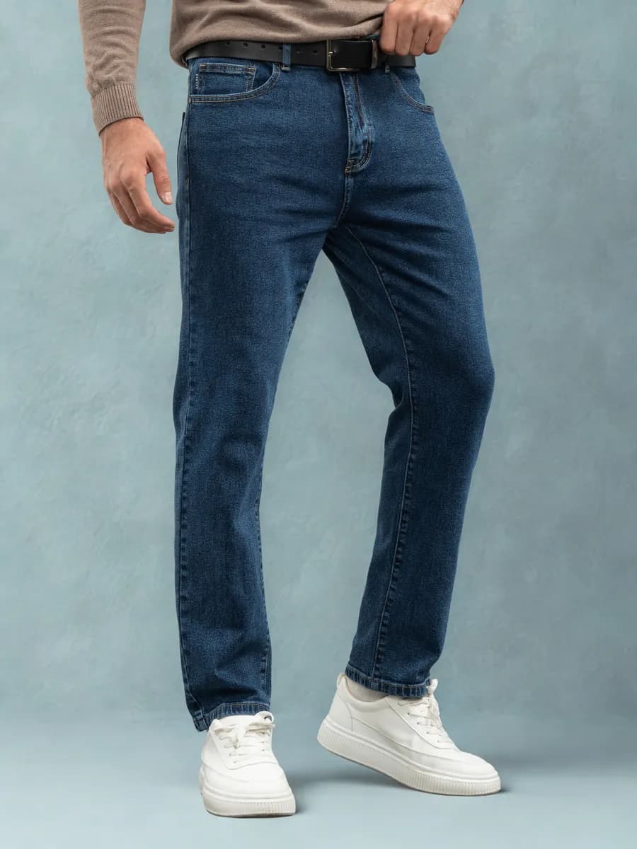 джинсы классические прямые