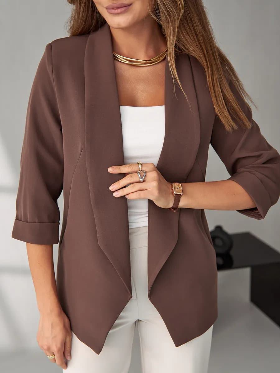 Пиджак классический удлиненный жакет