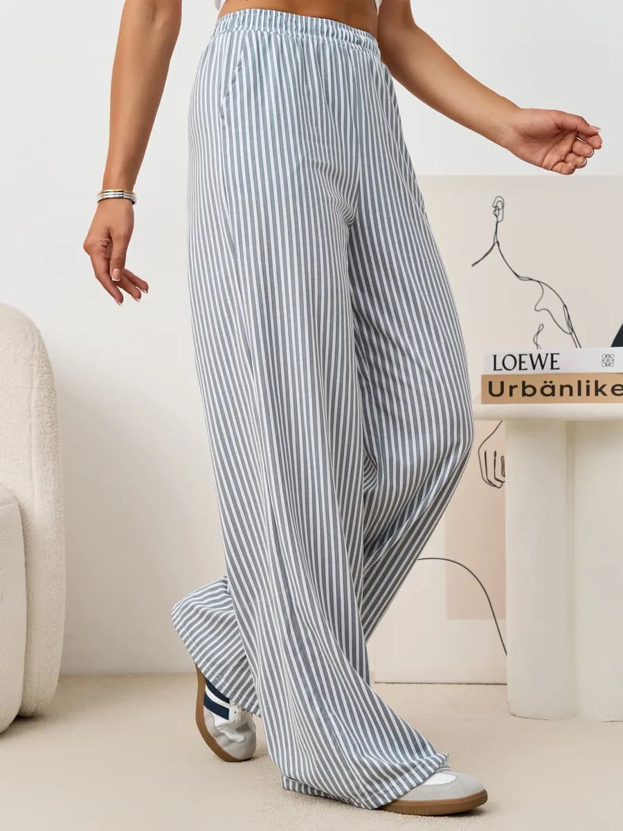 Штаны палаццо широкие брюки домашние