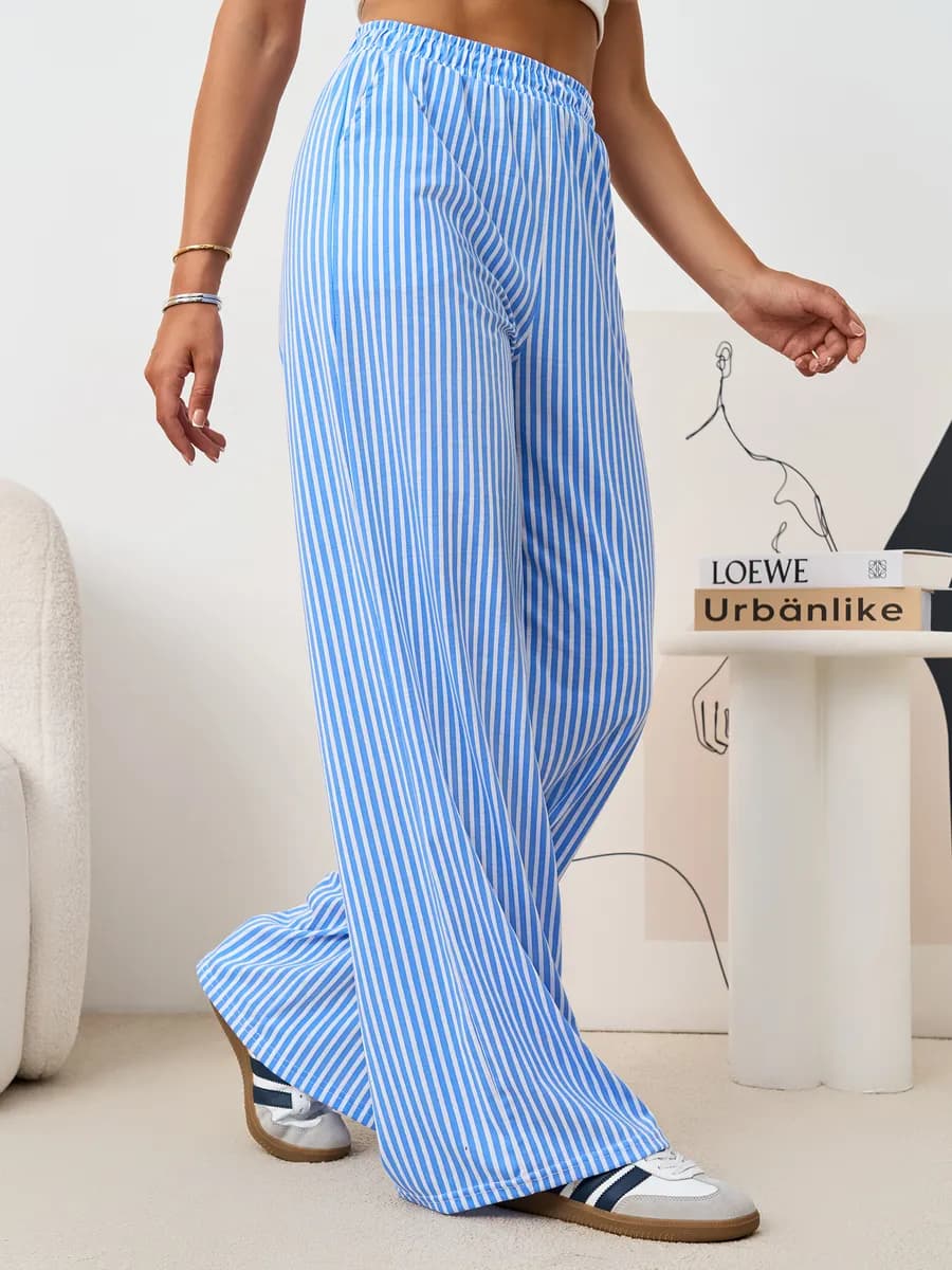 Штаны палаццо широкие брюки домашние