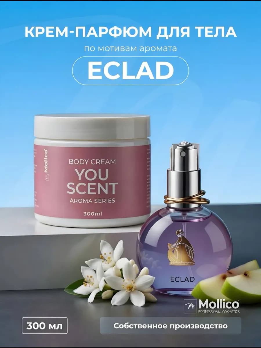 Крем для тела и рук парфюмированный Eclat