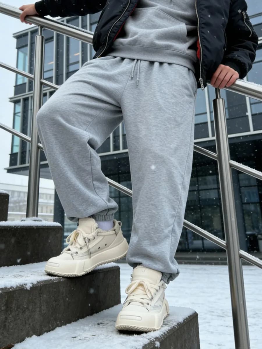 Штаны спортивные джоггеры оверсайз багги