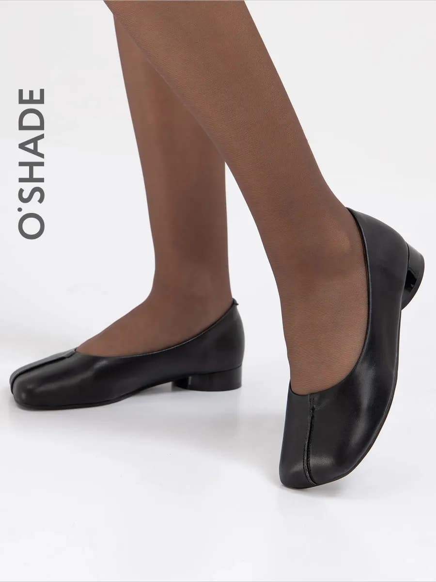 Туфли женские на низком каблуке