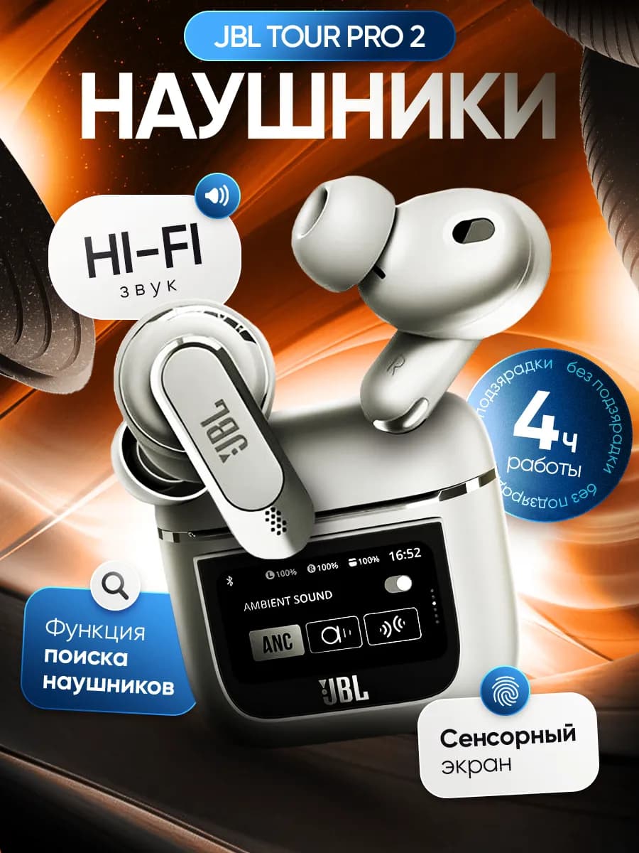 Беспроводные наушники с шумоподавлением