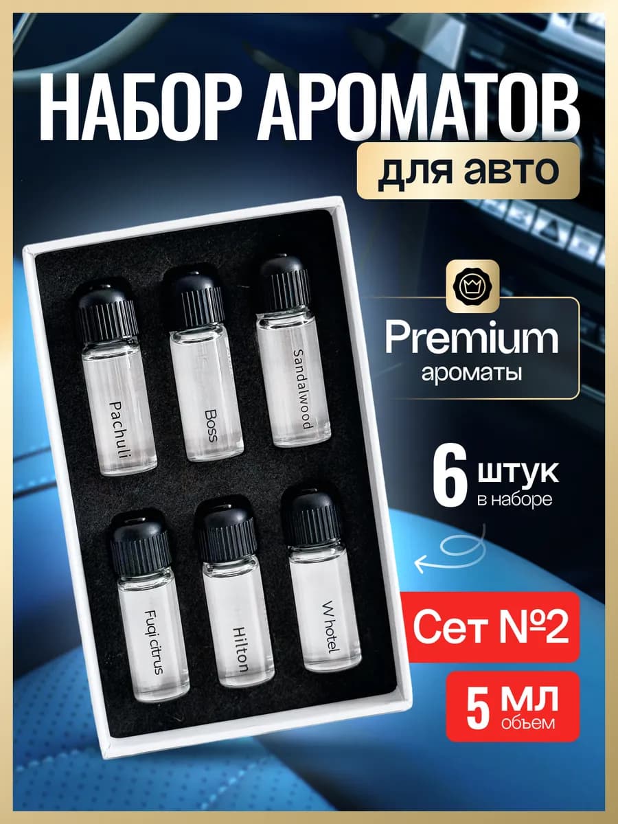 Сменные флаконы для ароматизатора в машину