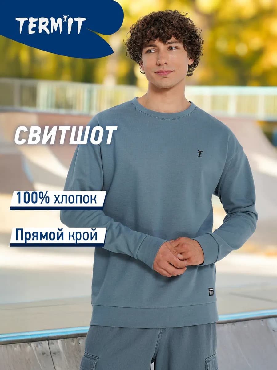 Свитшот мужской с начесом