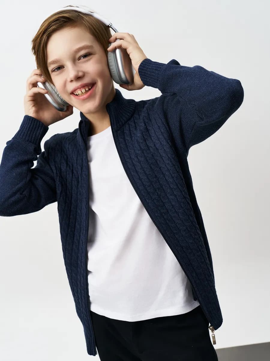 Школьная кофта на молнии