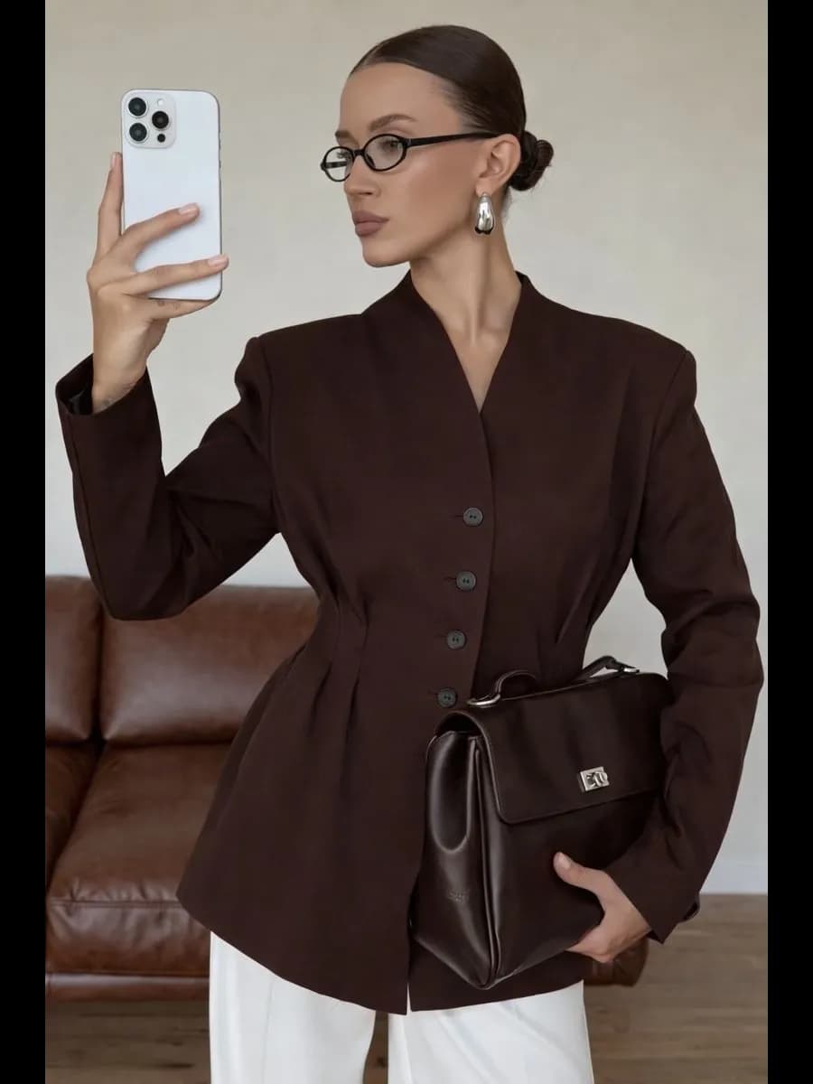 пиджак приталенный