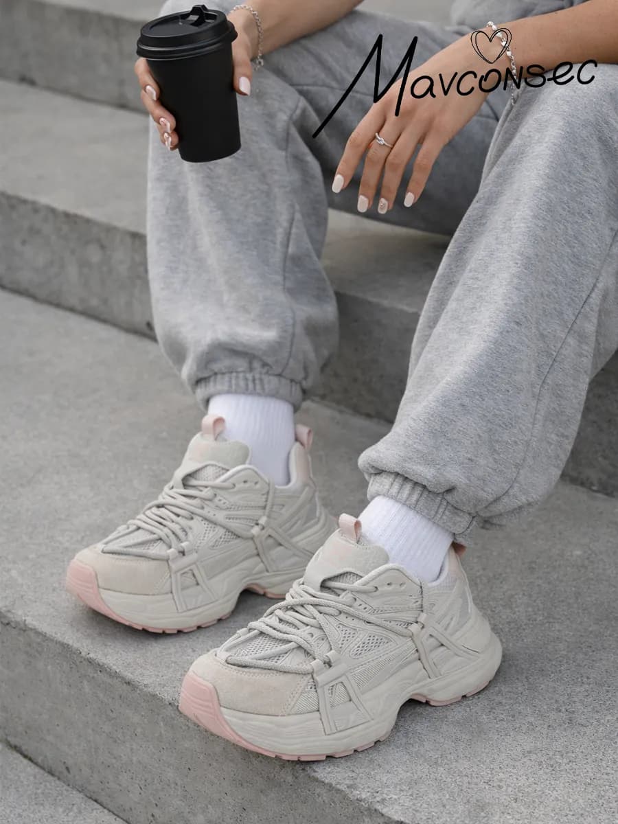 Кроссовки на платформе демисезонные