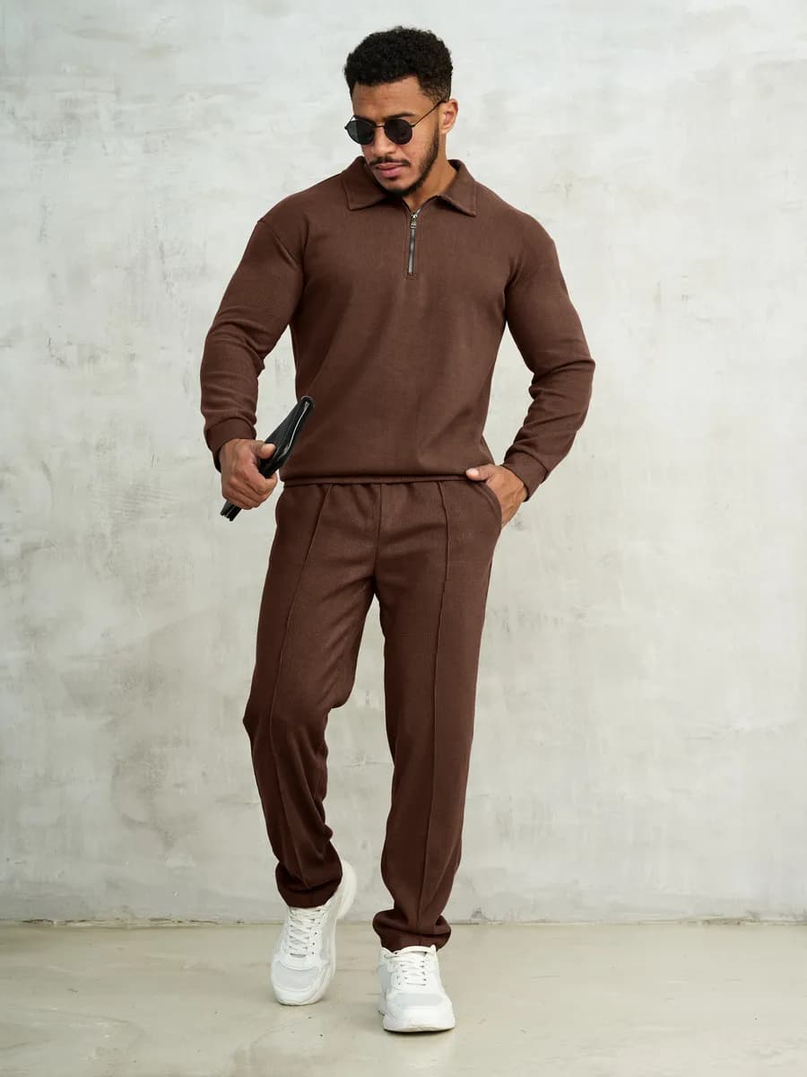 Костюм осенний с брюками