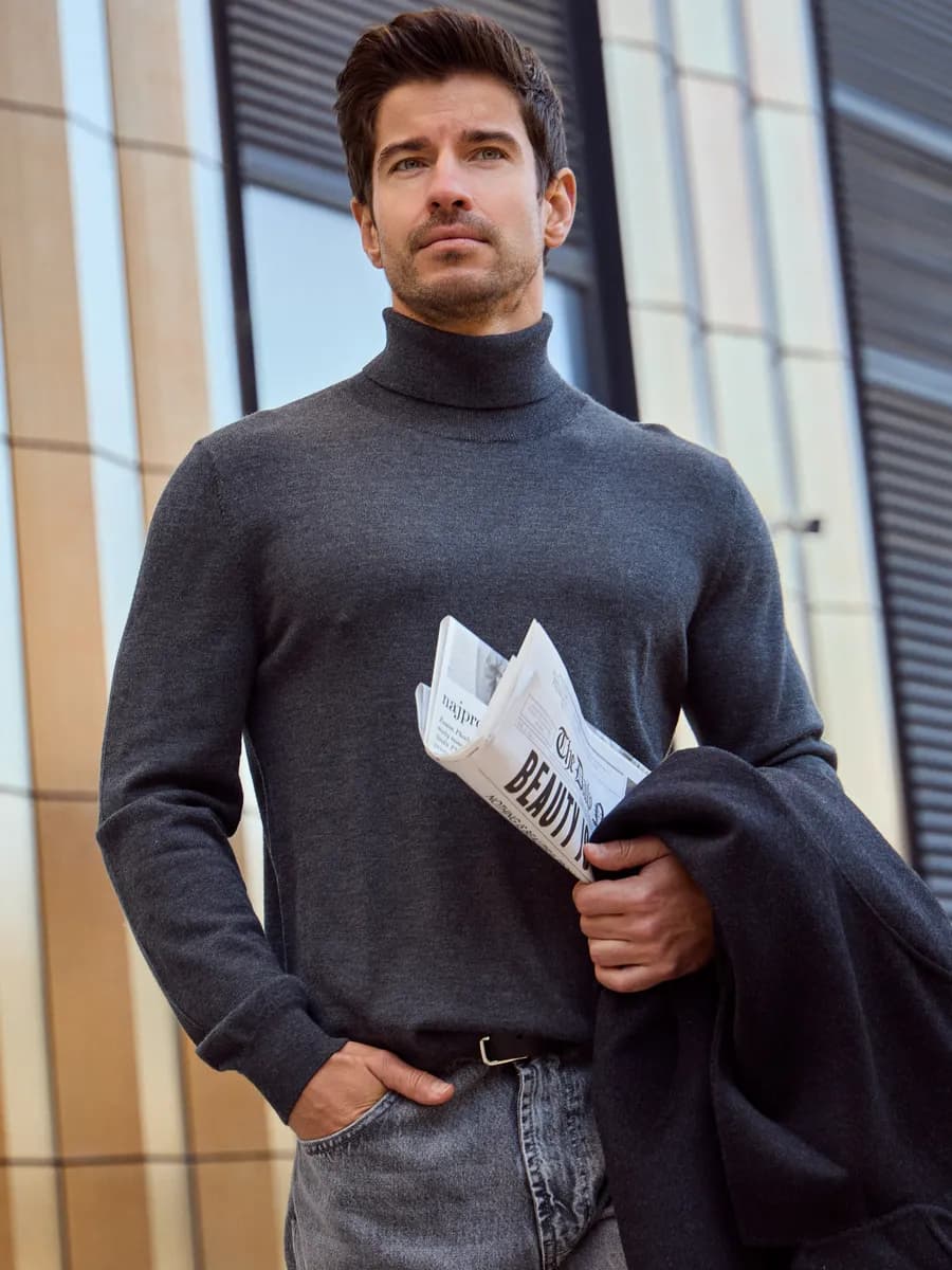 Водолазка 100% шерсть мериноса