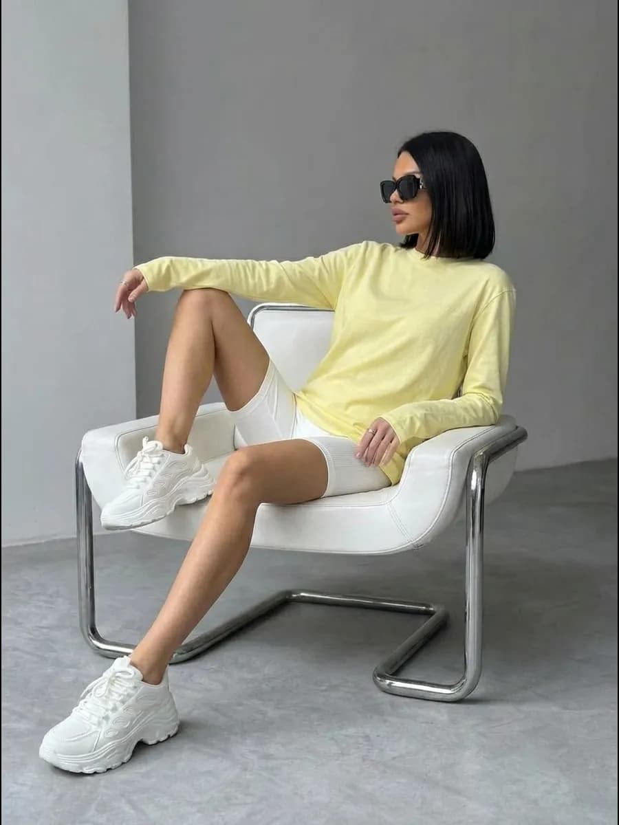 Лонгслив оверсайз варенка