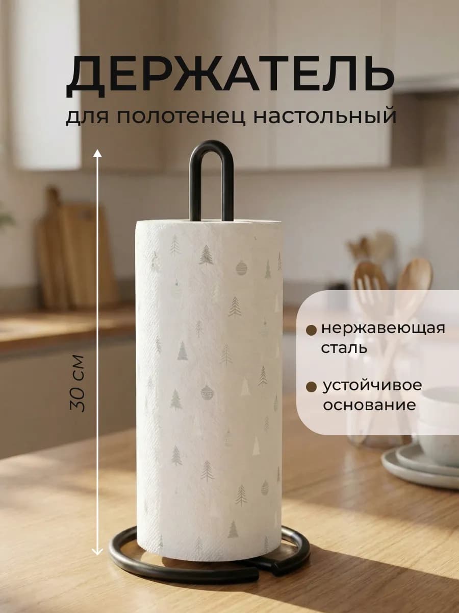 держатель бумажных полотенец для кухни