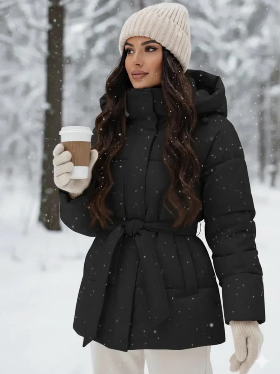 Куртка зимняя женская удлиненная