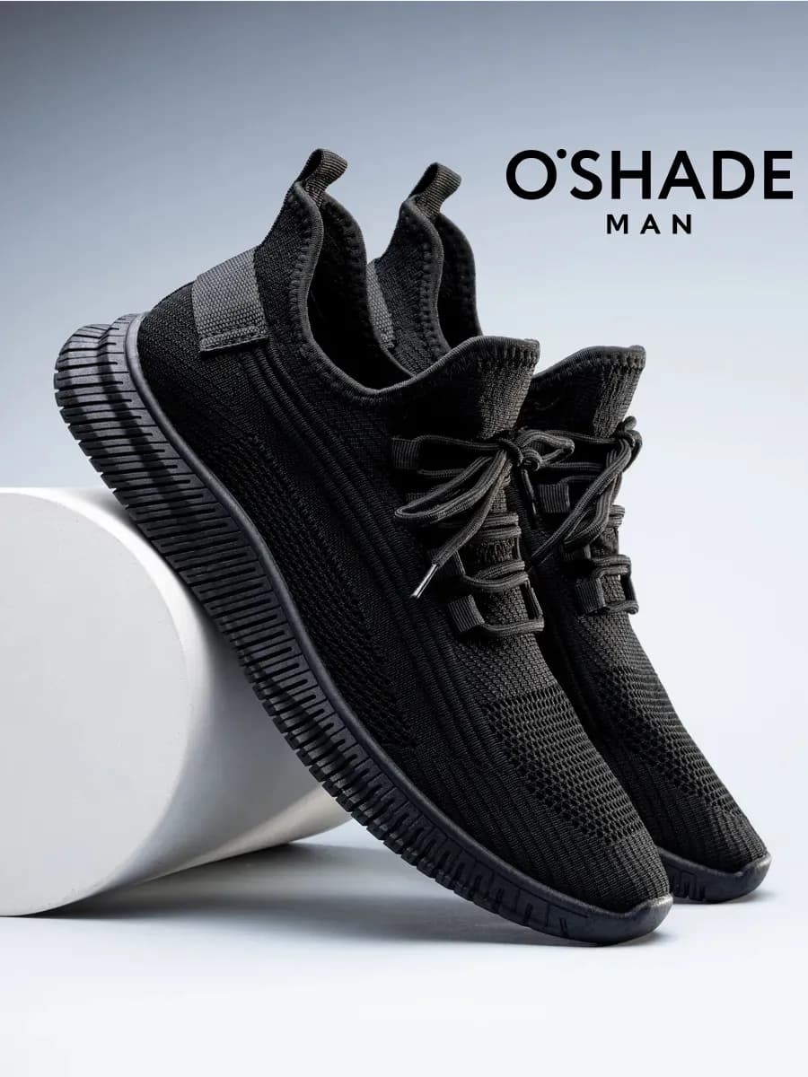 Дышащие текстильные спортивные кроссовки