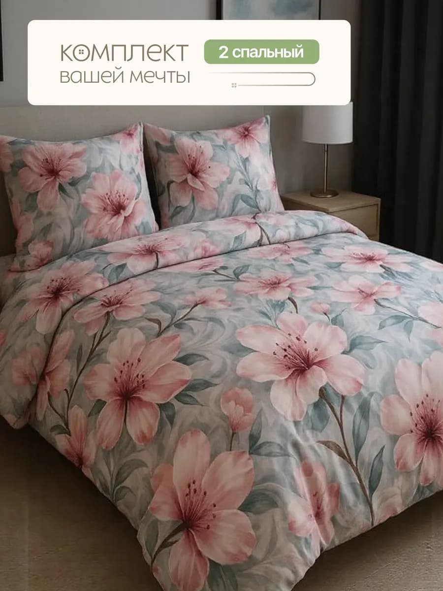 Постельное белье 2 спальное, наволочки 70х70