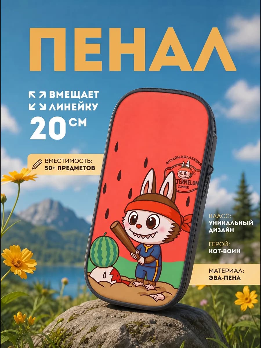 Пенал лабубу