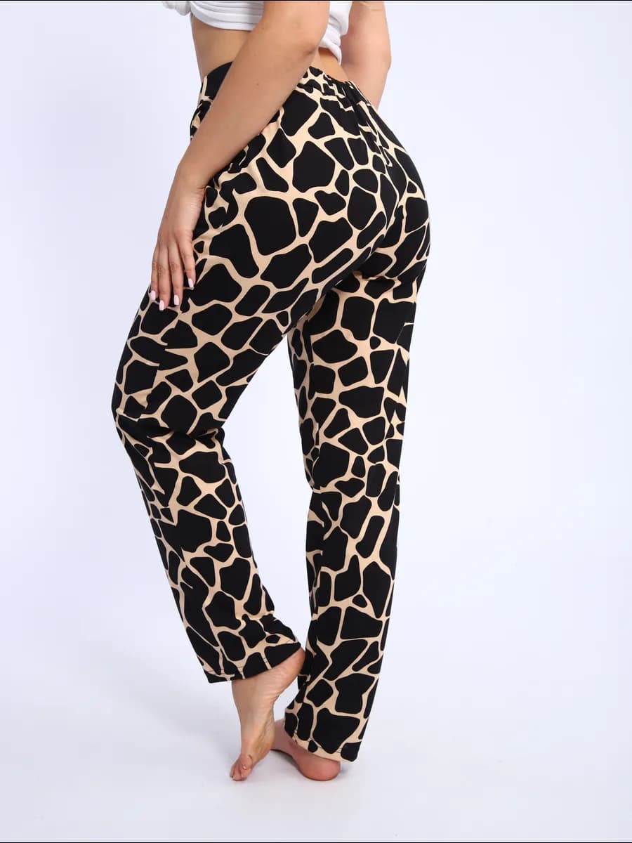 Брюки домашние хлопок на резинке больших размеров